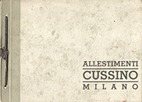 Catalogo allestimenti Cussino